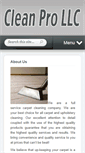 Mobile Screenshot of cleanprosllc.com
